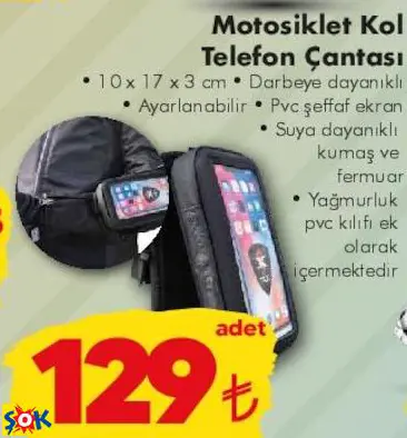 MOTOSİKLET KOL TELEFON ÇANTASI MOTOSİKLET KOL TELEFON ÇANTASI